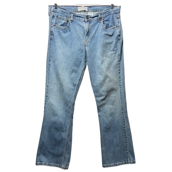 Signature by Levi Strauss Denim - Levi‎ Strauss Signature Bootcut Jeans Light Wash Denim Misses 16 Medium